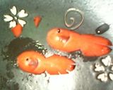 ウインナーde金魚【キャラ弁に】作り方3写真