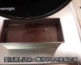 簡単に出来る黒ごま水羊羹作り方4写真