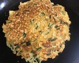 余った塩焼きそばで☆おつまみオムレツ作り方6写真