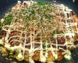 うどんをリメイク お好み焼き作り方5写真