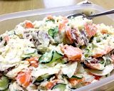 ポテトサラダにちょい足し●華麗にカレー味作り方1写真