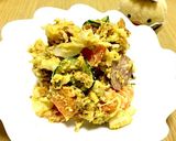 ポテトサラダにちょい足し●華麗にカレー味作り方4写真