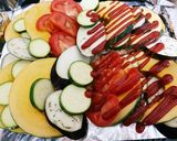 旨っ♥️グリル野菜のハーフ&ハーフ作り方1写真