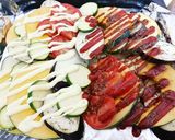 旨っ♥️グリル野菜のハーフ&ハーフ作り方3写真
