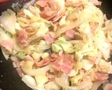キャベツと玉ねぎのバターカレー炒め作り方5写真