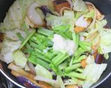塩麹漬けの鶏胸肉と余りもの野菜の炒め物作り方7写真