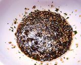 お手軽！鶏のしそポン酢だれ作り方1写真