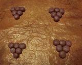 型なし★ぶどうのデコクッキー作り方4写真
