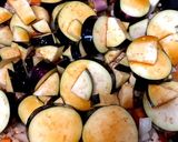 簡単♡がっつり茄子と野菜のキーマカレー作り方5写真