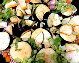 簡単♡がっつり茄子と野菜のキーマカレー作り方6写真
