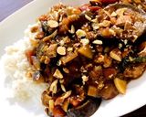 簡単♡がっつり茄子と野菜のキーマカレー作り方9写真