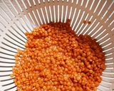 鉄分補給　あさりとレンズ豆の味噌スープ作り方2写真