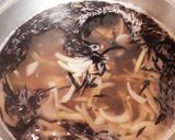 鉄分補給　あさりとレンズ豆の味噌スープ作り方5写真