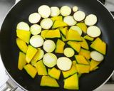 簡単副菜★さつま芋とかぼちゃの塩焼き。作り方3写真