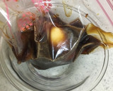 煮ないでほっとく煮卵★粉末ソース活用作り方6写真