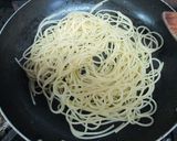 金時草の海鮮パスタ作り方4写真