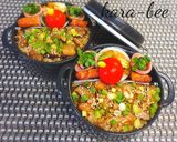 モチモチ幸せ♡きのこ鶏ごぼう中華おこわ作り方7写真