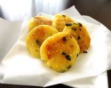 じゃがいもと豆腐のもちもち焼き作り方9写真