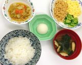 【病院】三色丼【給食】作り方8写真