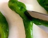 甘とう美人の麺つゆ煮♪簡単作り方2写真