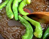 甘とう美人の麺つゆ煮♪簡単作り方6写真