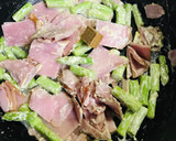 柿酢のマヨ炒め～きのこ編～作り方5写真