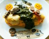 犬ご飯　ハロウィンオムライス作り方11写真