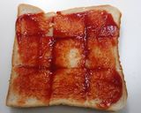 ゴーヤ(カリッカリわた入り)ピザトースト作り方3写真