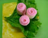 ローズの花束【キャラ弁おかず】作り方2写真