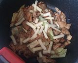 豚キムチーズ作り方4写真