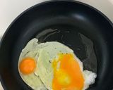 簡単適当高タンパク醤油チャーハン♡作り方2写真