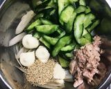 柔らかゴボウとツナのサラダ(圧力鍋使用)作り方8写真