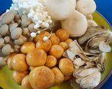 簡単♪きのこのトロトロチーズ焼きグラタン作り方1写真
