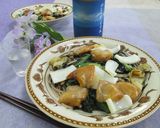 金時草の海鮮パスタ作り方6写真