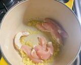 モロヘイヤとささみのレモン風味スープ作り方6写真