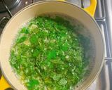 モロヘイヤとささみのレモン風味スープ作り方8写真