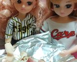 リカちゃん♡野球シリꕤカープホイル焼き作り方3写真