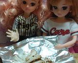 リカちゃん♡野球シリꕤカープホイル焼き作り方2写真