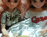 リカちゃん♡野球シリꕤカープホイル焼き作り方4写真