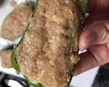簡単☆焼肉のたれで肉詰めピーマン♪作り方4写真