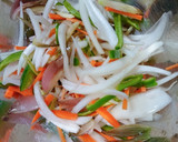 みょうがと夏野菜のかき揚げ作り方1写真