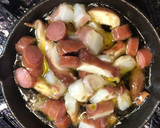 簡単☆タコと椎茸ソーセージアヒージョ作り方4写真