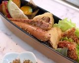 中学生 チキンカツ 秋 女子弁当 詰め方作り方8写真