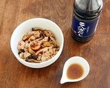 レンチン！甘辛さつまいもとしめじの豚丼作り方27写真