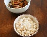レンチン！甘辛さつまいもとしめじの豚丼作り方30写真