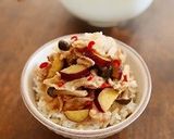 レンチン！甘辛さつまいもとしめじの豚丼作り方31写真