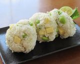 ちりめんじゃこと枝豆とチーズのおにぎり作り方3写真