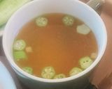 即席コンソメスープにプチトマト作り方5写真