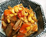 作りおき♡カシューナッツと牛蒡のきんぴら作り方5写真