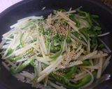 じゃが芋とピーマンのきんぴら♪作り方4写真